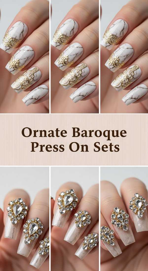 Ornate Baroque Press On Sets 6a0859ca02997
