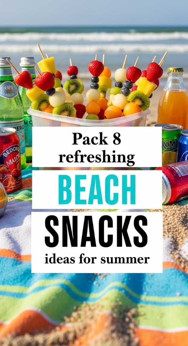Pack 8 Refreshing Beach Snacks Ideas For Summer 69f47f522678c