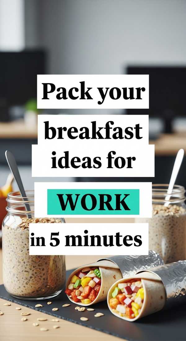 Pack Your Breakfast Ideas For Work In 5 Minutes 6a00105657e43
