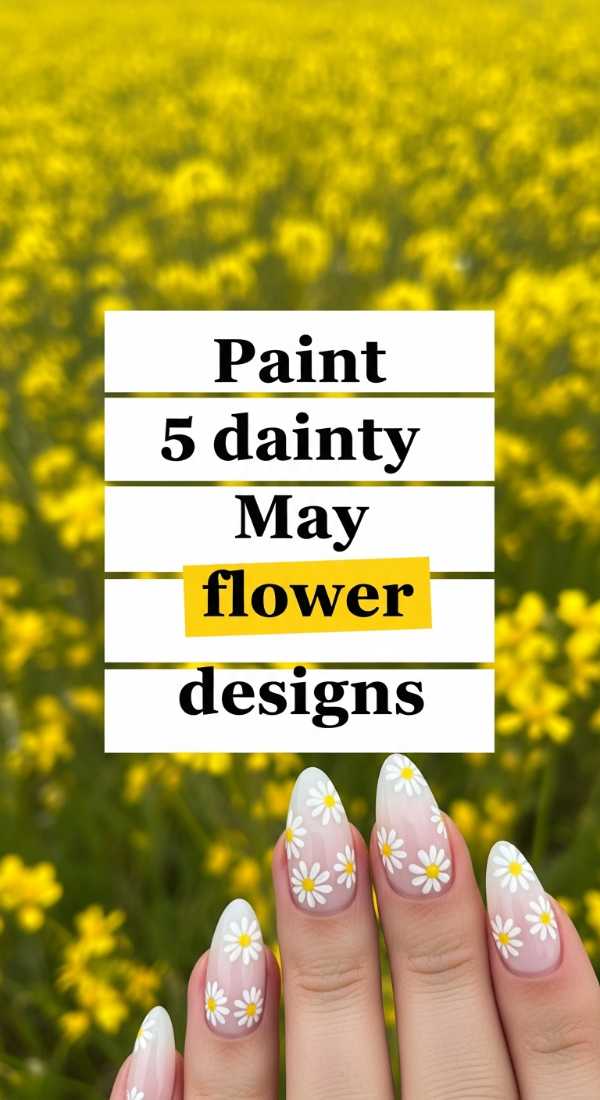 Paint 5 Dainty May Flower Designs 69fb98871a727