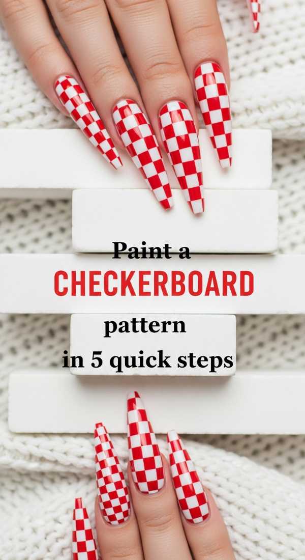 Paint A Checkerboard Pattern In 5 Quick Steps 6a058dd81bcd4