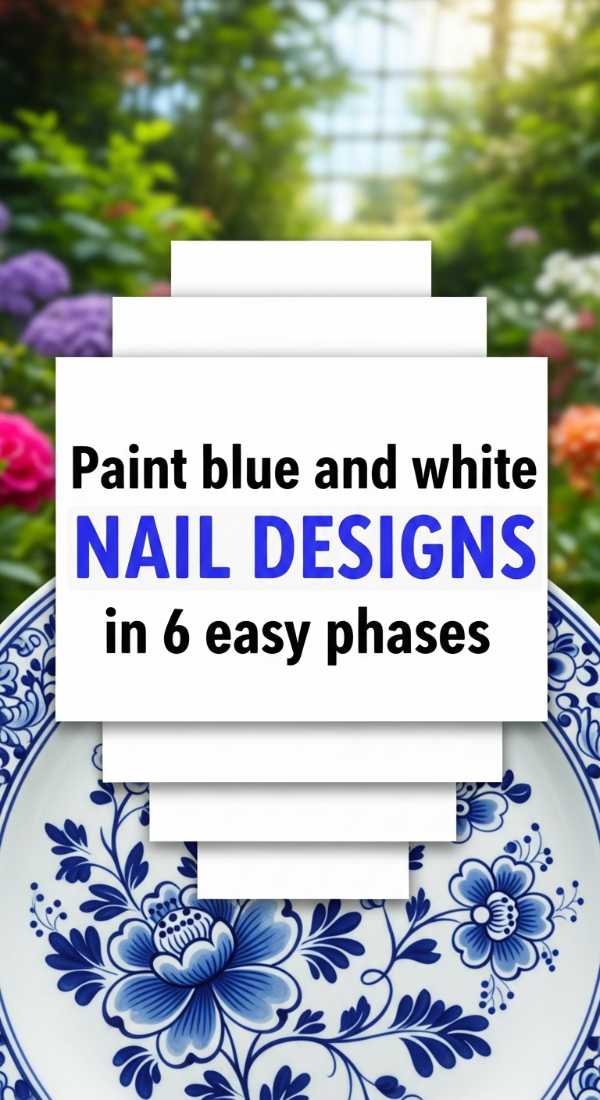 Paint Blue And White Nail Designs In 6 Easy Phases 69fc7e55962d6