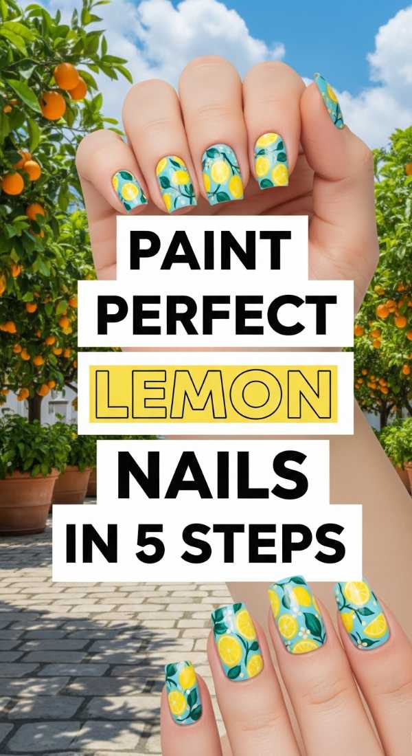 Paint Perfect Lemon Nails In 5 Steps 6a05a5339b808