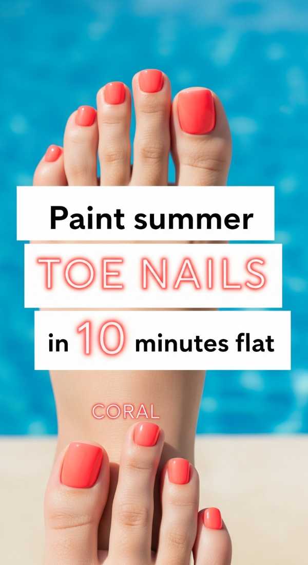Paint Summer Toe Nails In 10 Minutes Flat 69ff595631112
