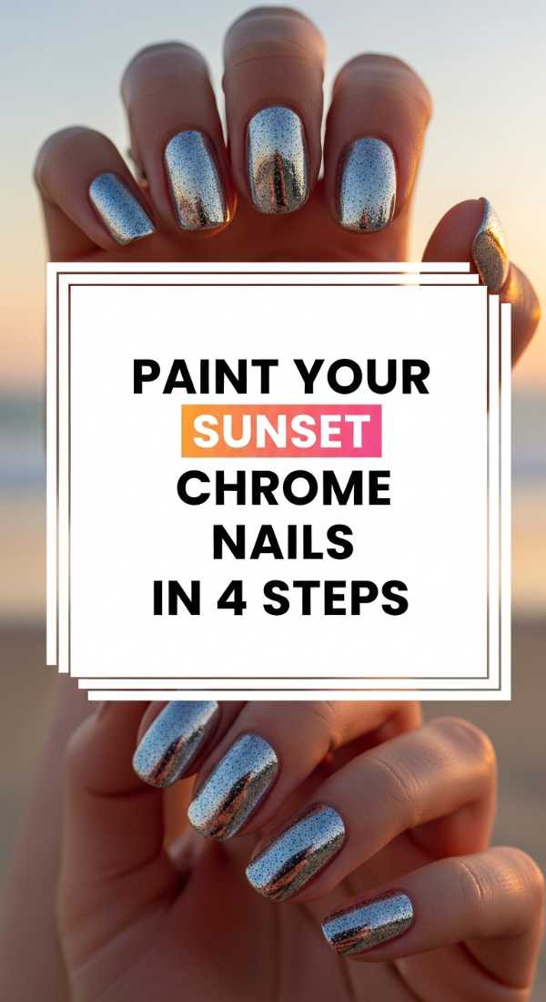 Paint Your Sunset Chrome Nails In 4 Steps 6a0595c571ffa
