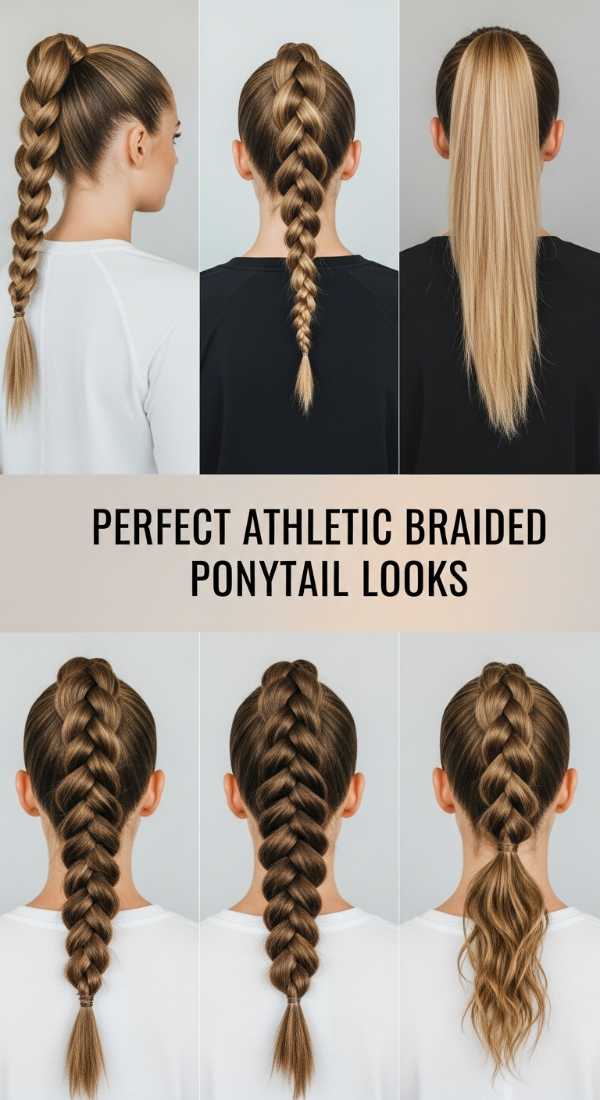 The New Aesthetic: Why High-Performance Activewear and Glossy Brunettes are 2026's Power Couple Perfect Athletic Braided Ponytail Looks 6a08cccb0b7dd