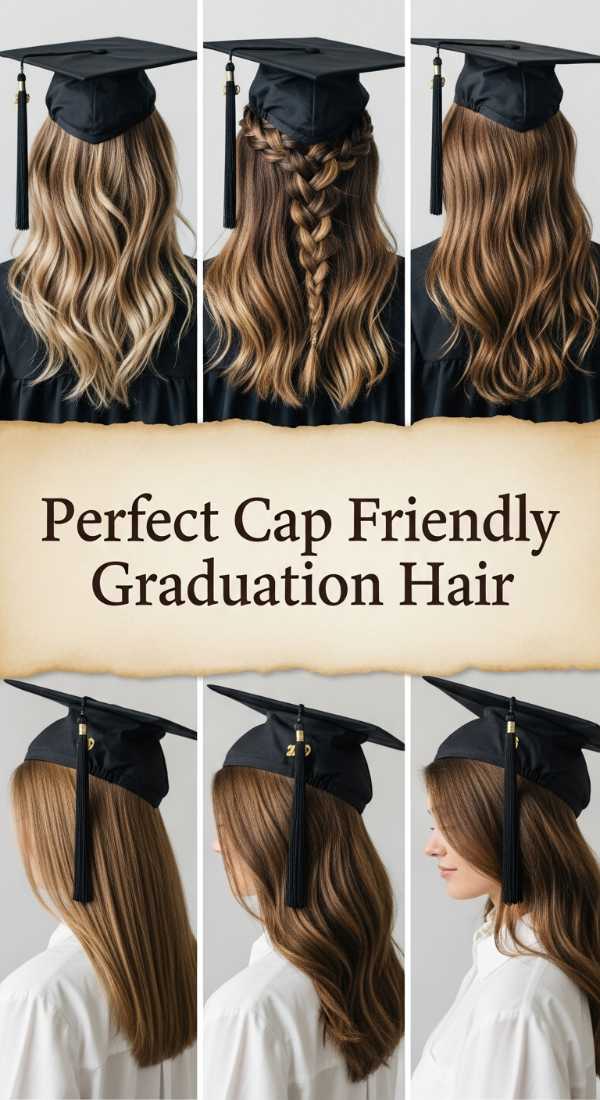 Perfect Cap Friendly Graduation Hair 6a142cbad5d80