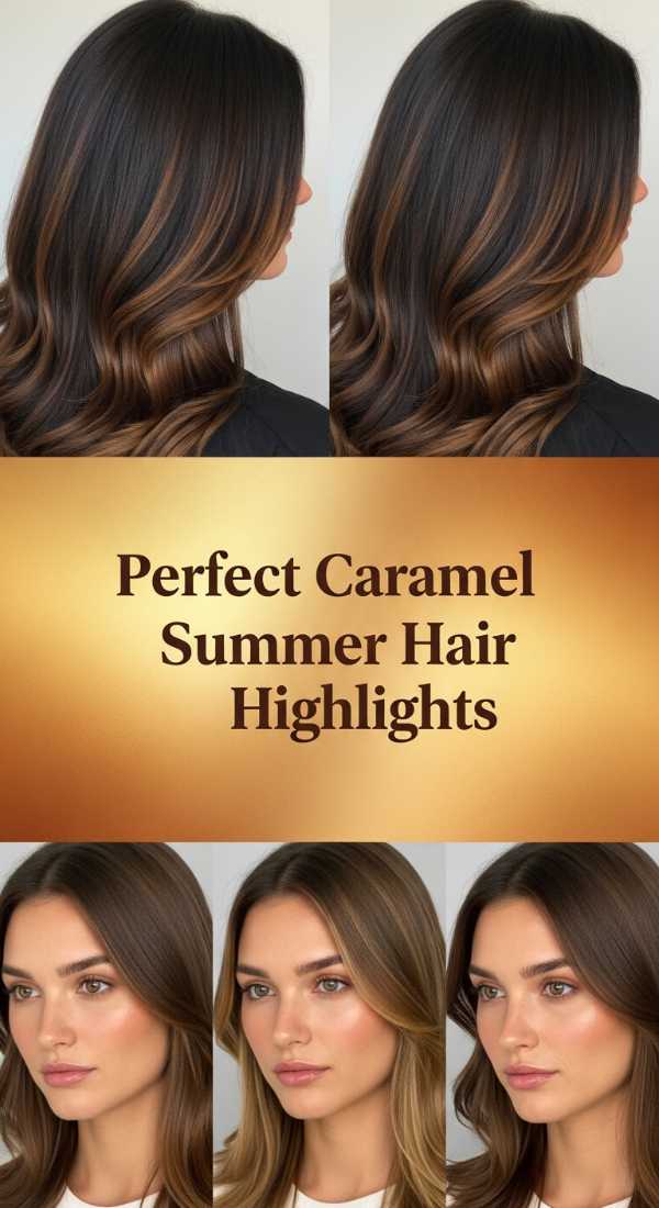 Perfect Caramel Summer Hair Highlights 69f8e26511a69