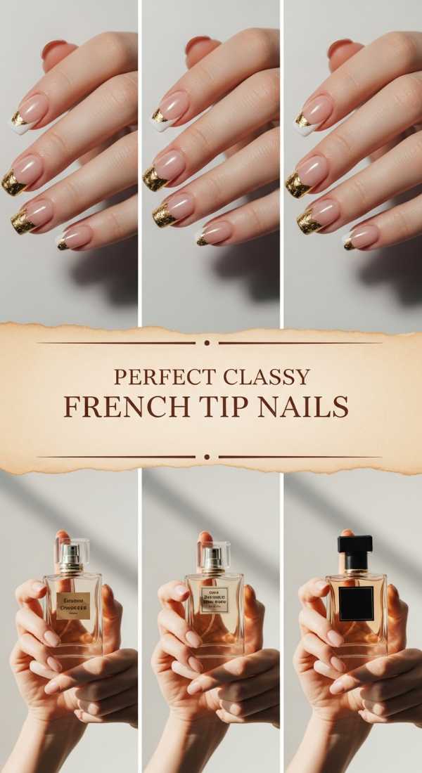 Perfect Classy French Tip Nails 6a08583b5581b