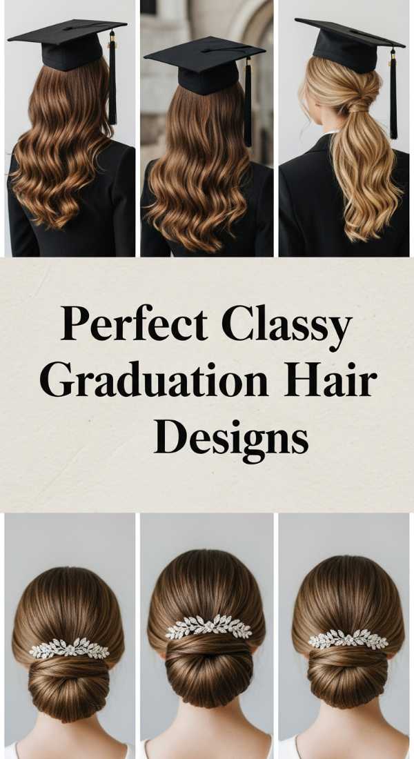 Slay Your Big Day: 5 Alt Hairstyles Trending for the Class of 2026 Perfect Classy Graduation Hair Designs 6a141dd3570ef