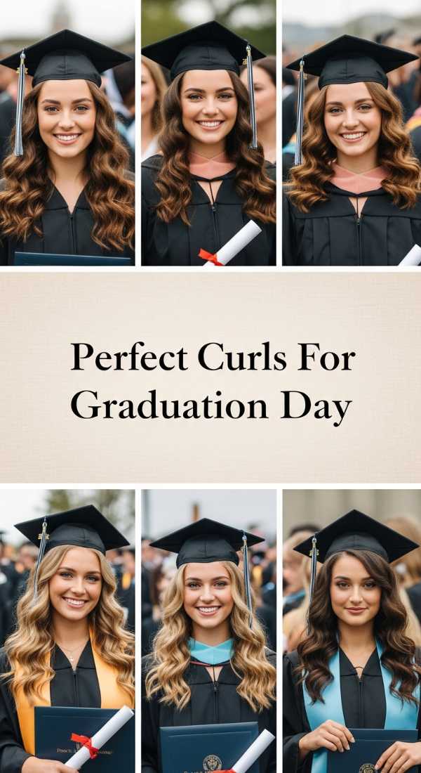 The Graduation Edit: Ultra-Luxe Hair Inspo for Summer Celebrations Perfect Curls For Graduation Day 6a08ccdb49e12