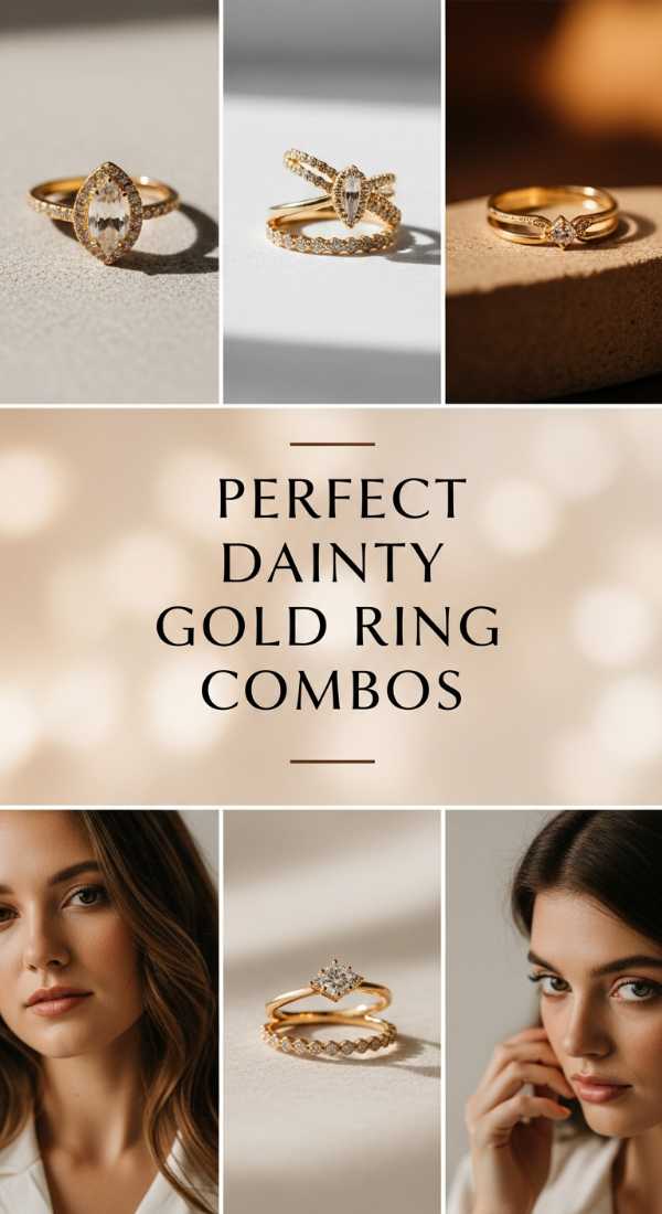 Perfect Dainty Gold Ring Combos 69fdbc30c8c56