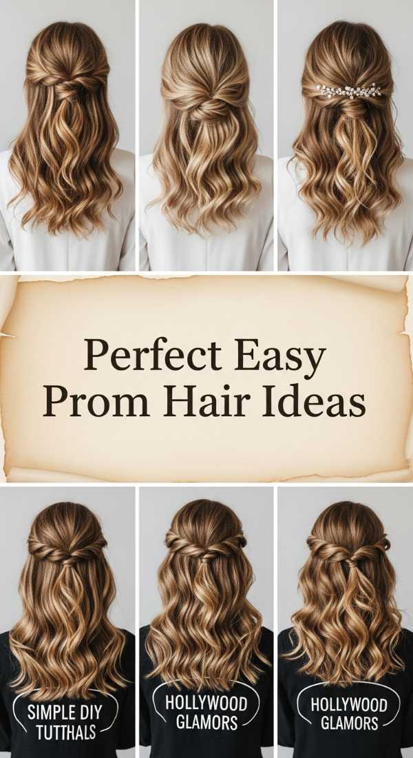 Sculpted for Tomorrow: The Ultimate 2026 Luxury Hair Guide Perfect Easy Prom Hair Ideas 6a08cb733db92