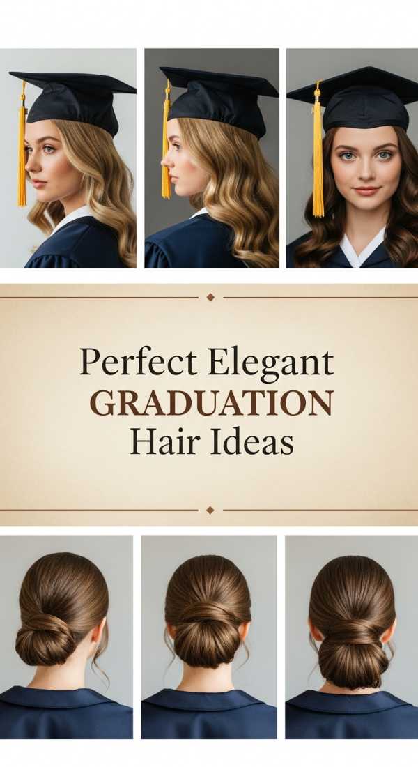Perfect Elegant Graduation Hair Ideas 6a08d5e04f2b3