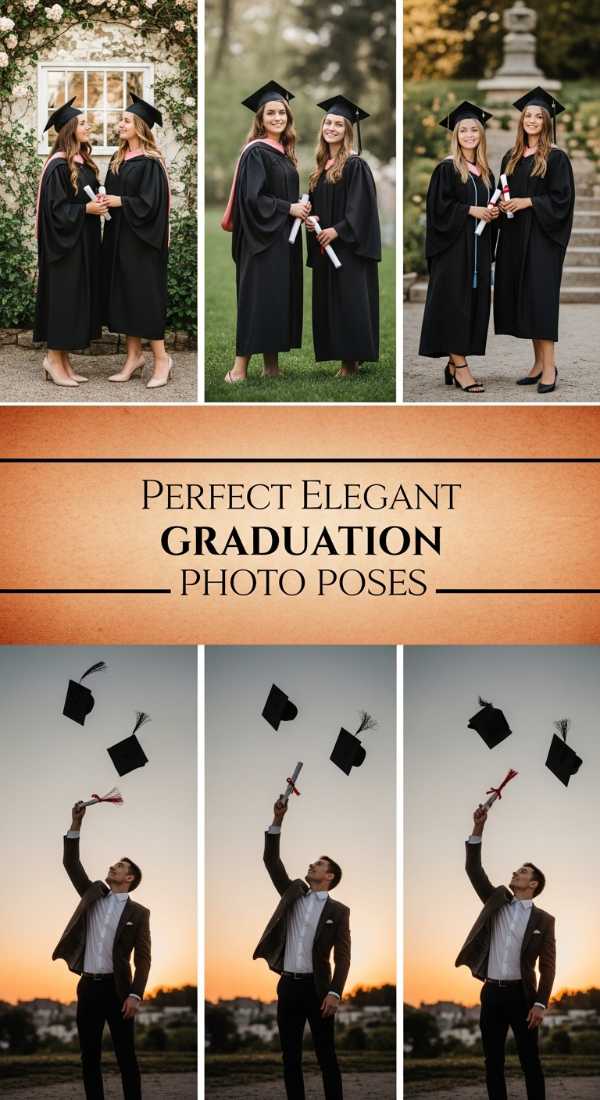 Luxe May Milestones: Elevate Your Celebration Style Perfect Elegant Graduation Photo Poses 6a1347d03515a