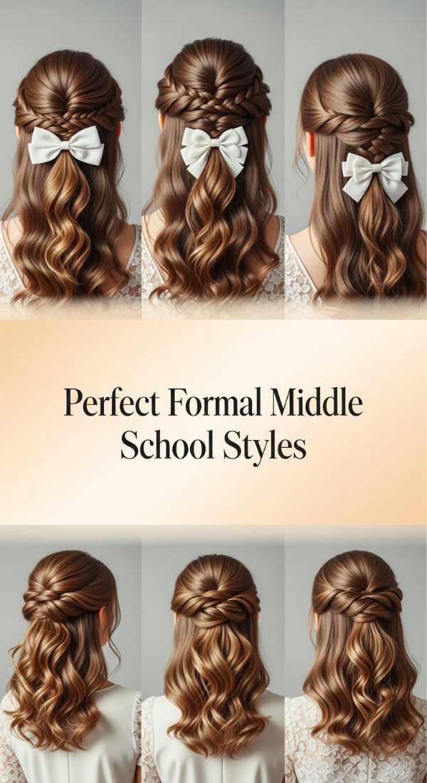 Elite Elegance: Unveiling the Secrets of Luxury Hair Makeovers Perfect Formal Middle School Styles 6a142b605de5f