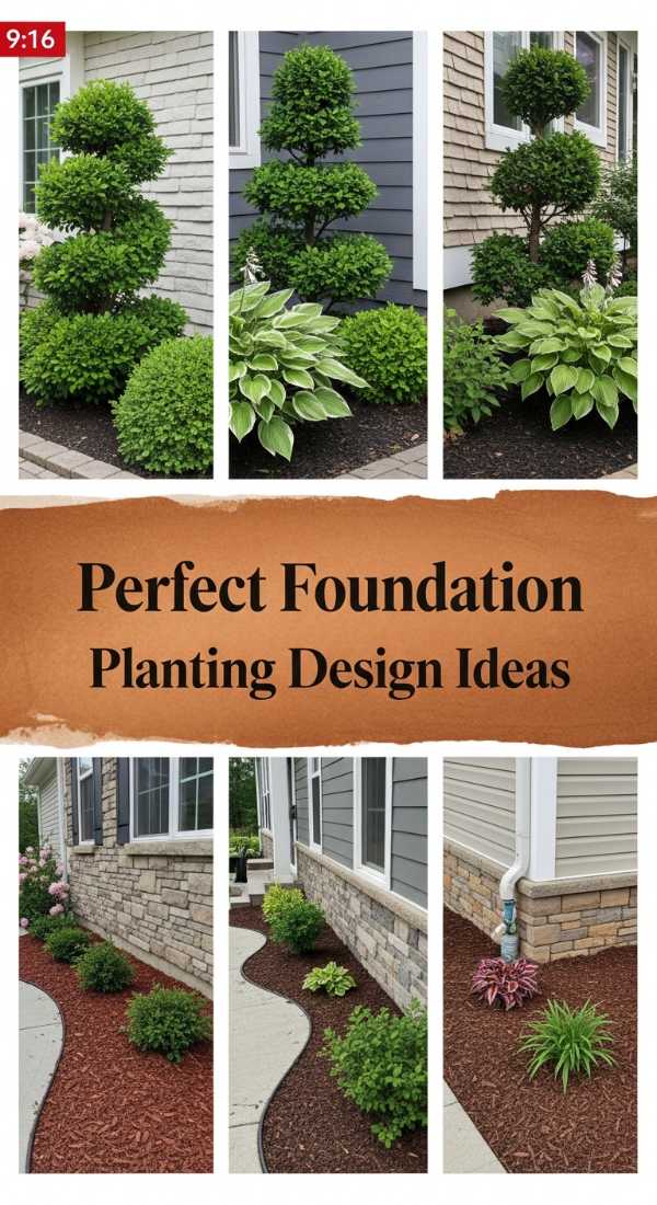 Perfect Foundation Planting Design Ideas 69ff473fd3853