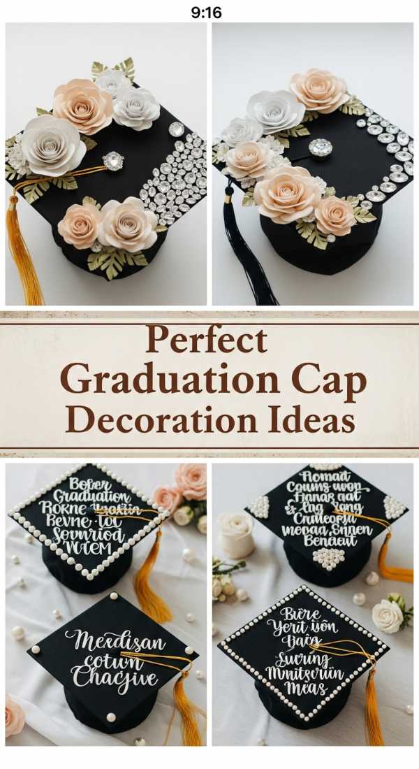 Dreaming in May: How to Host the Most Aesthetic Spring Bash of the Year Perfect Graduation Cap Decoration Ideas 6a134e5e3753b