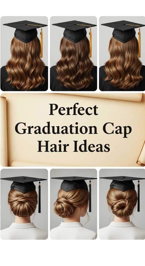 Perfect Graduation Cap Hair Ideas 6a142ca6d3d95