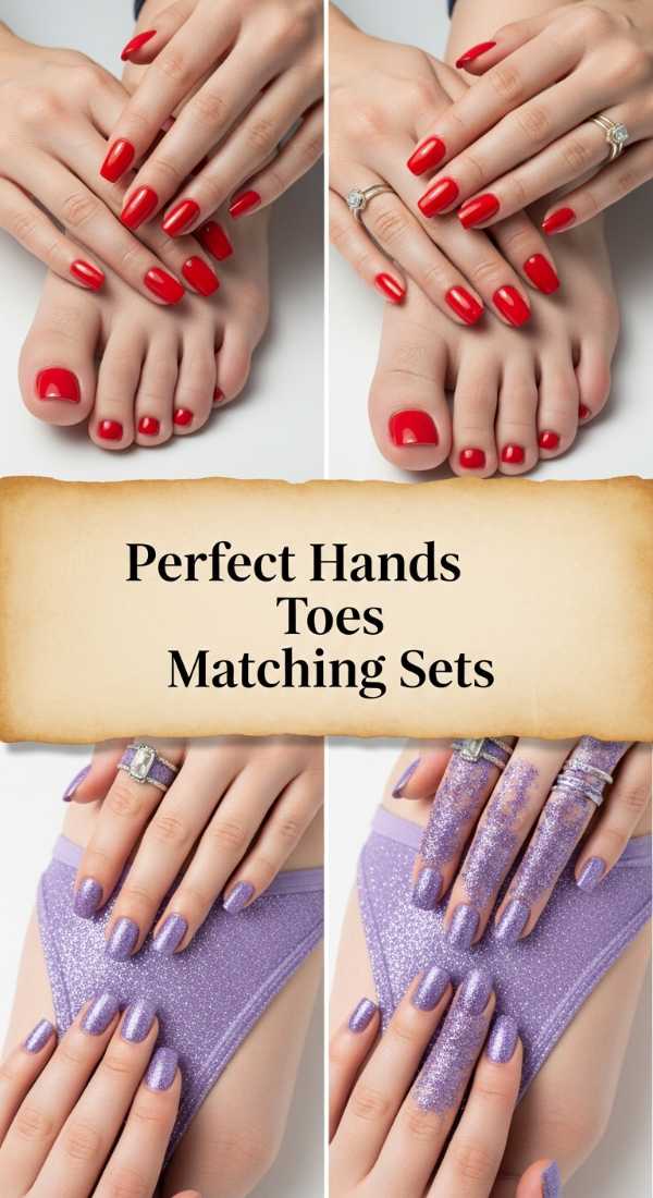Perfect Hands Toes Matching Sets 69ff6c170febc