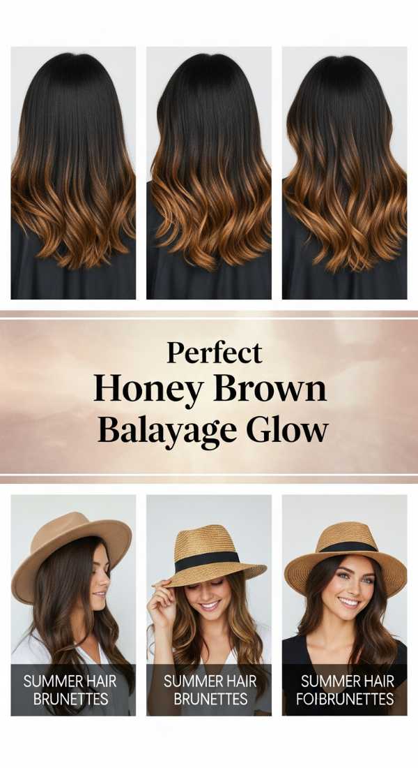 Perfect Honey Brown Balayage Glow 69ff80ad7cc5e