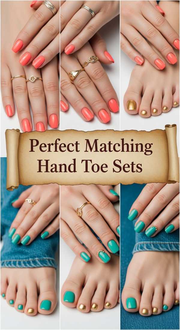 Perfect Matching Hand Toe Sets 69ff6d99e5031