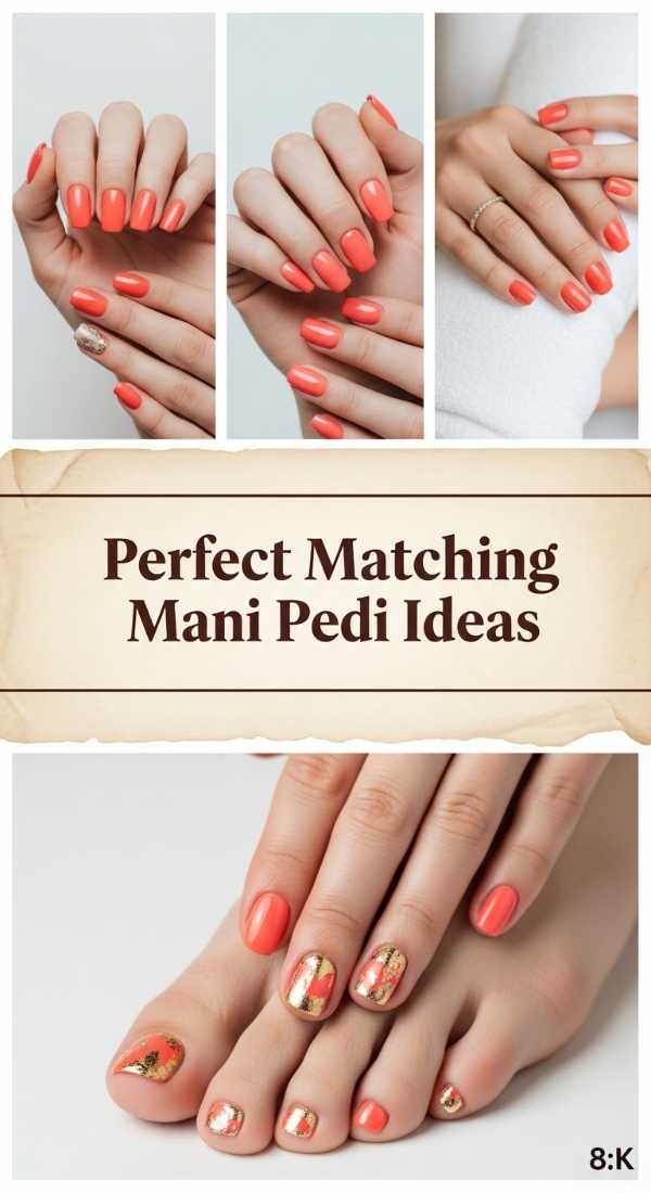 Perfect Matching Mani Pedi Ideas 69ff6da665412