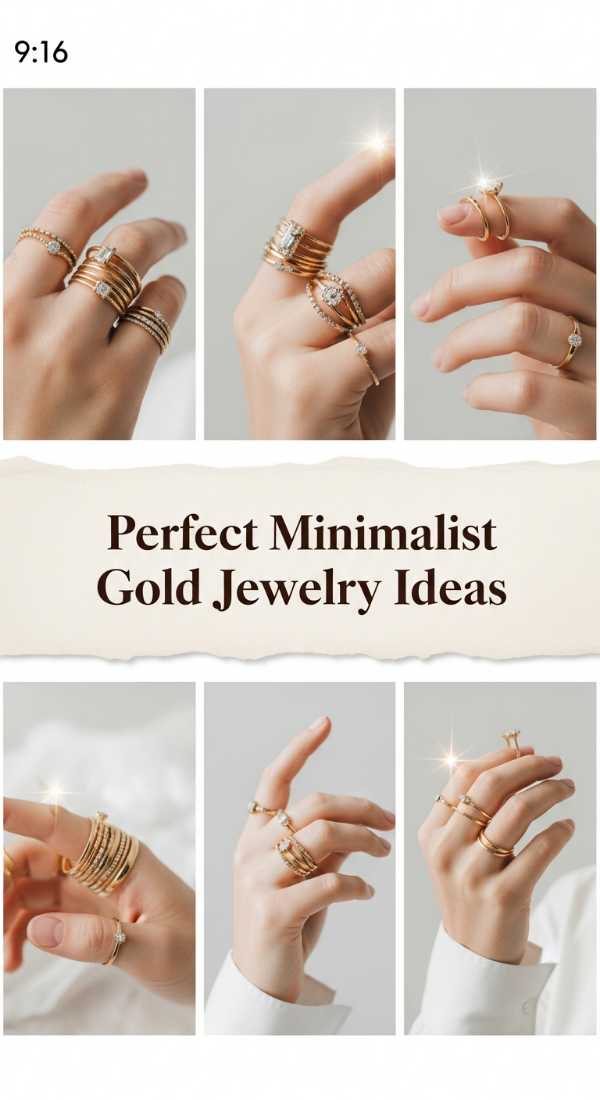 Perfect Minimalist Gold Jewelry Ideas 69fdbc3ccc463