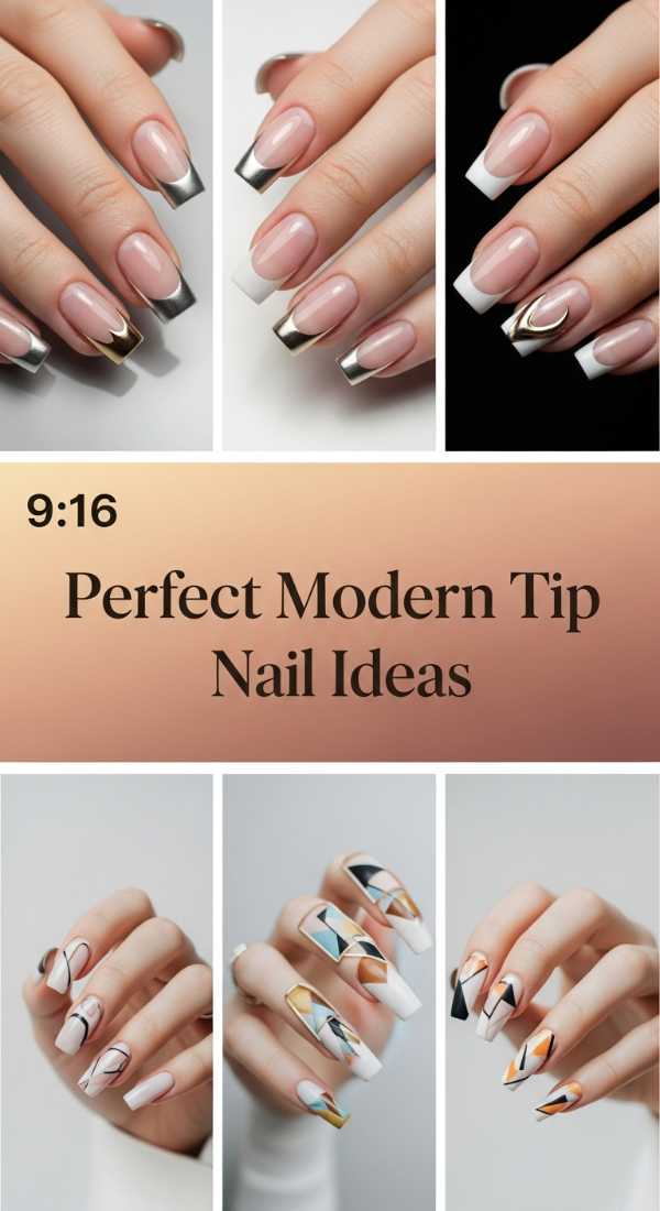 Perfect Modern Tip Nail Ideas 6a08584b80c82