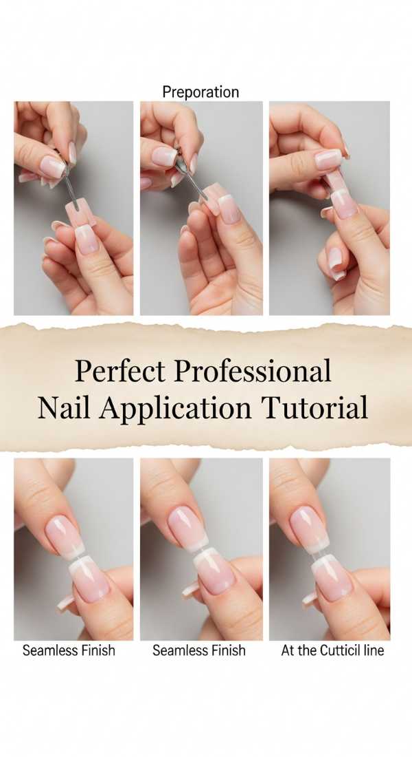 Perfect Professional Nail Application Tutorial 6a085b7400d41