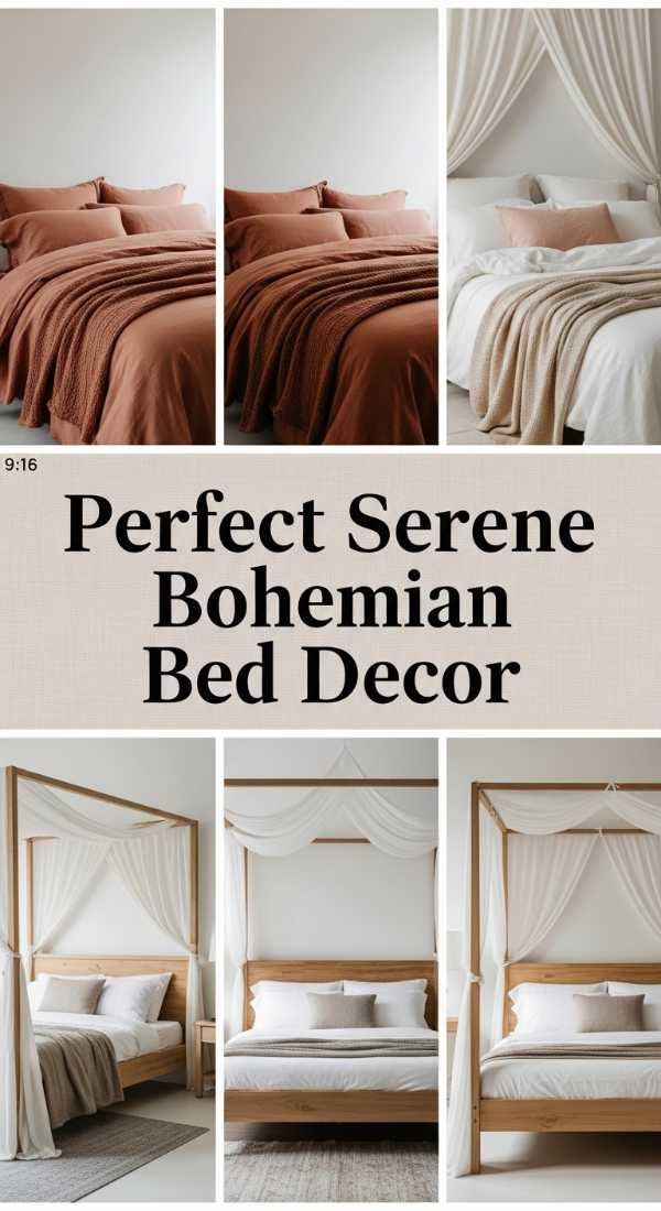 Perfect Serene Bohemian Bed Decor 6a0ea15f88cec