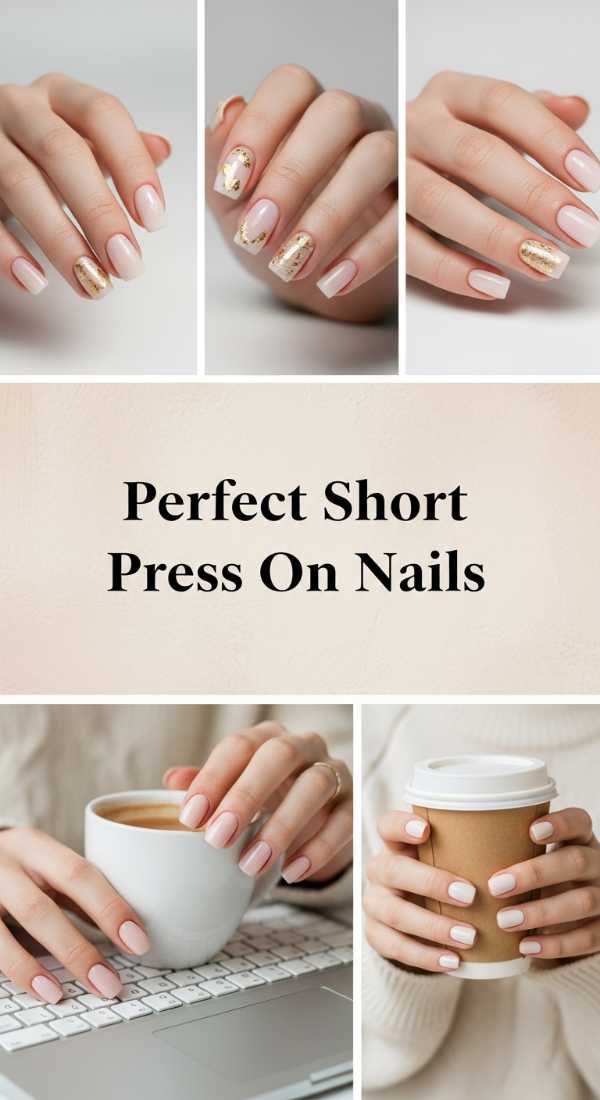 Perfect Short Press On Nails 6a085b7ad0939