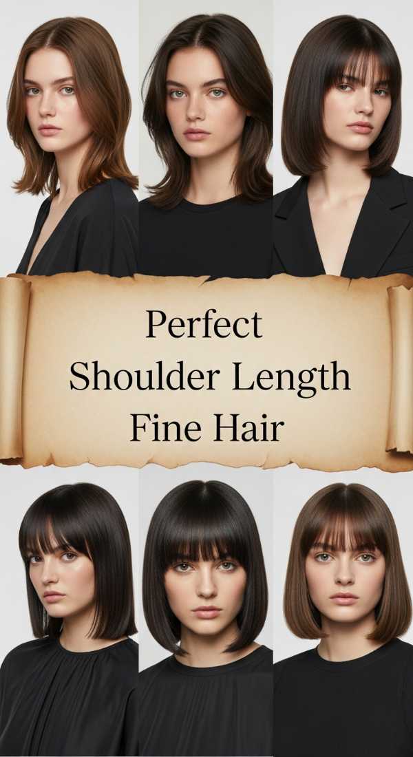 Perfect Shoulder Length Fine Hair 6a08d2b528201