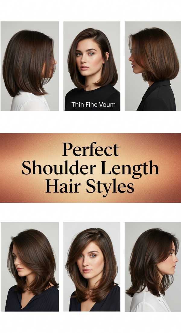 Perfect Shoulder Length Hair Styles 6a08d28f86d80