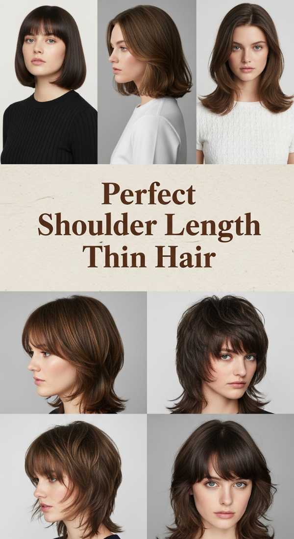 Perfect Shoulder Length Thin Hair 6a14272152200