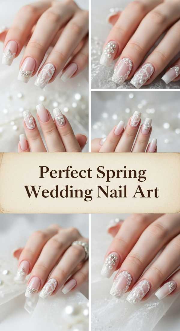 The Future of Your Fingertips: Top 2026 Nail Trends You’ll Love Perfect Spring Wedding Nail Art 69ff6db82fa6e