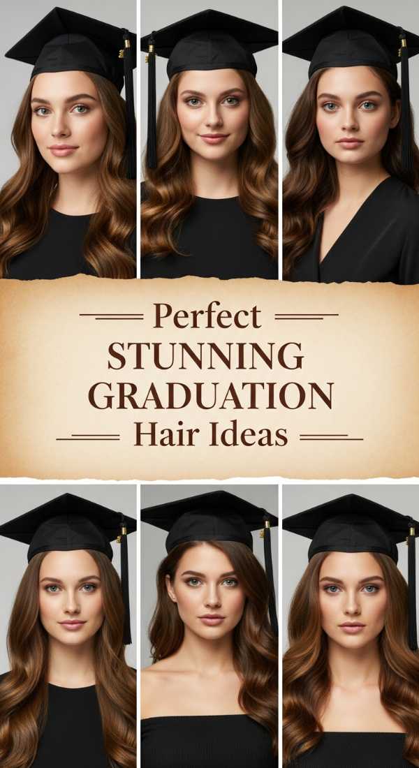 Perfect Stunning Graduation Hair Ideas 6a08d5eb2d512