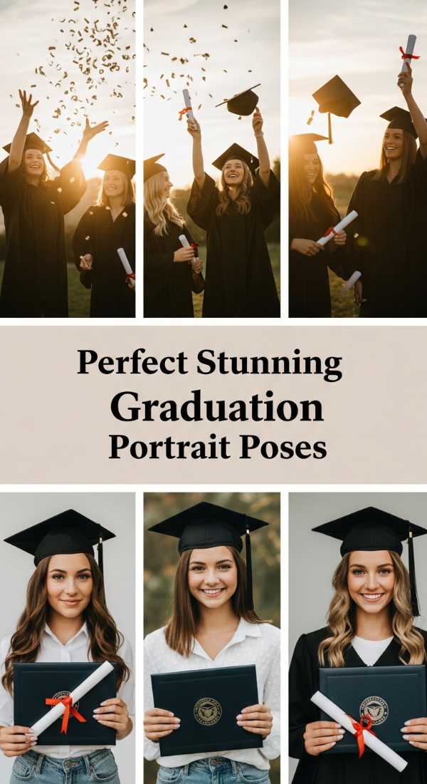Perfect Stunning Graduation Portrait Poses 6a134e439da3c