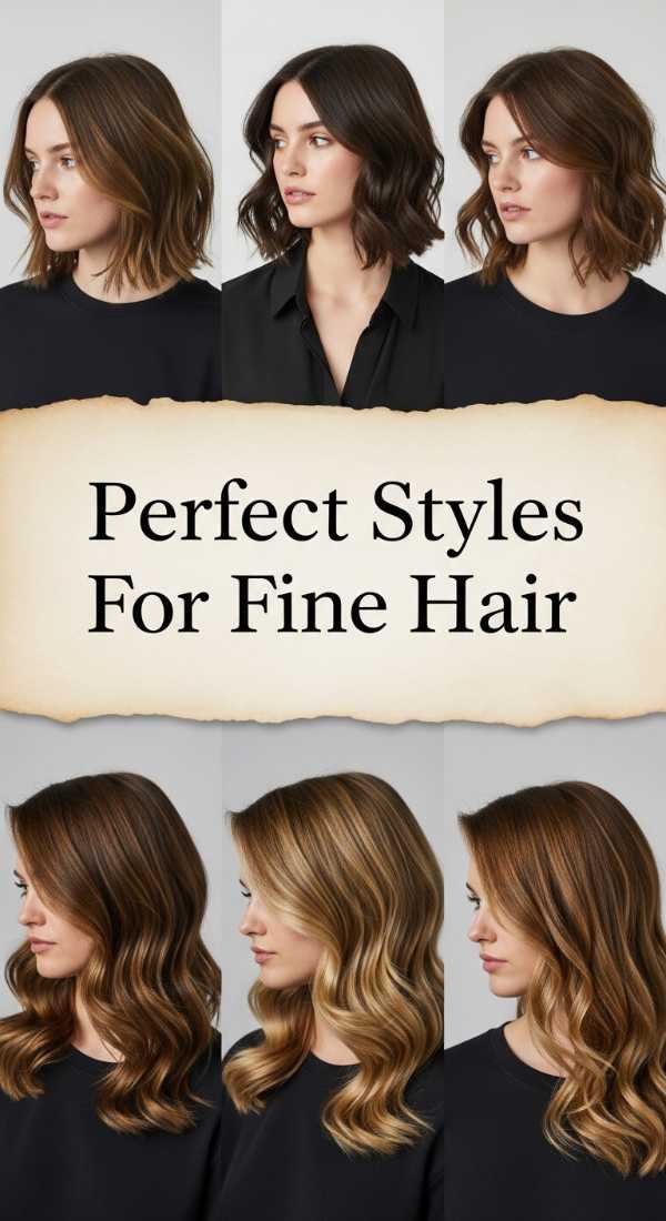 Perfect Styles For Fine Hair 6a142b91c4f35
