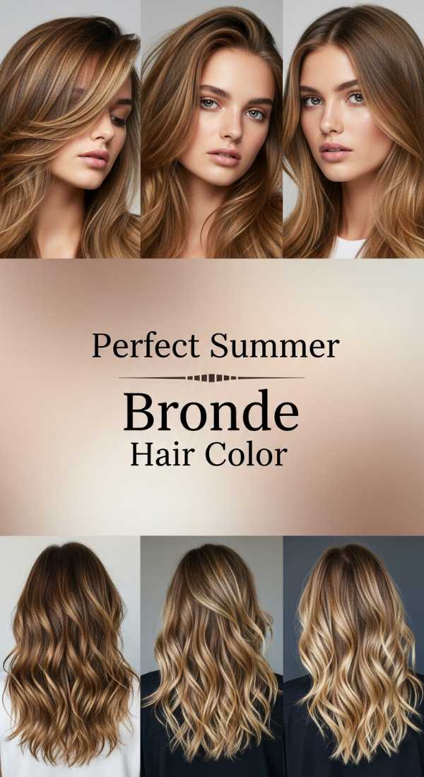 Perfect Summer Bronde Hair Color 6a08ce860d7b1