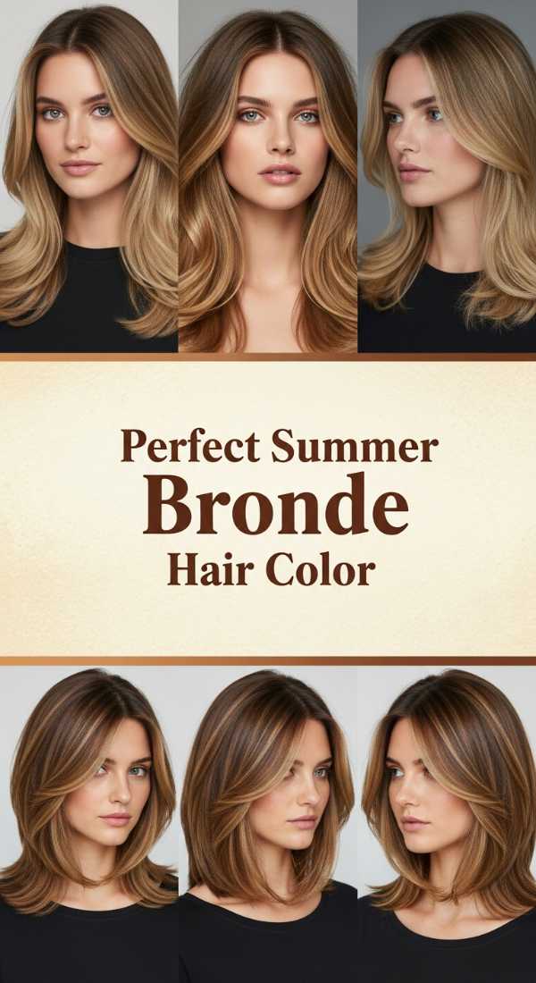 Perfect Summer Bronde Hair Color 6a08d2bcb848a