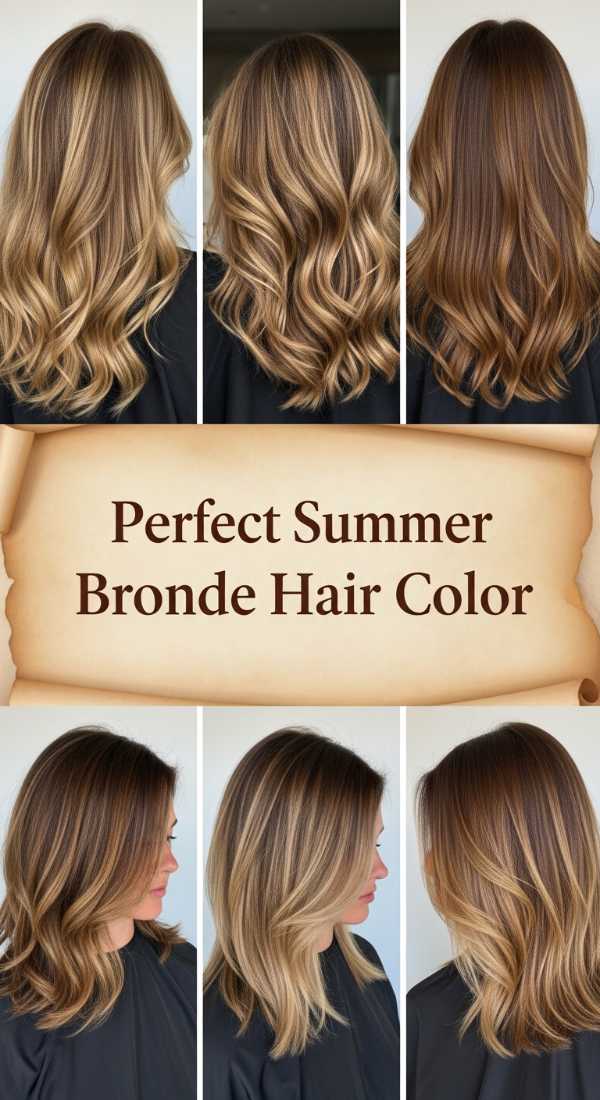 From Graduation Stage to Golden Hour: The Season's Hottest Hair Trends Perfect Summer Bronde Hair Color 6a08d455d618a