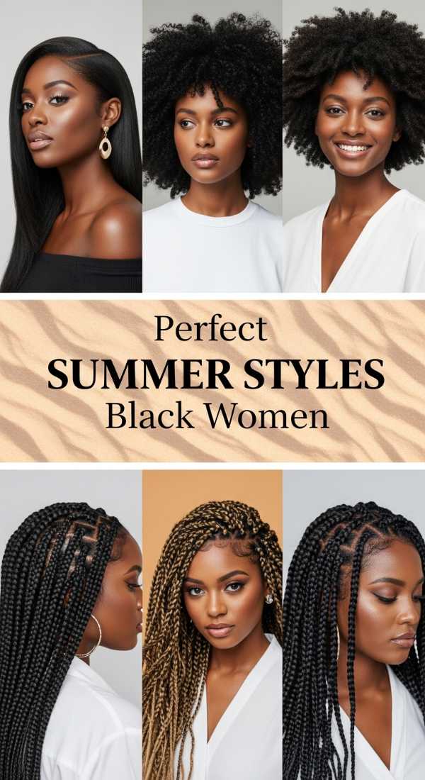 Beach Waves and No Bad Days: Your Complete Summer Hair Routine Perfect Summer Styles Black Women 6a08d2c728cc1