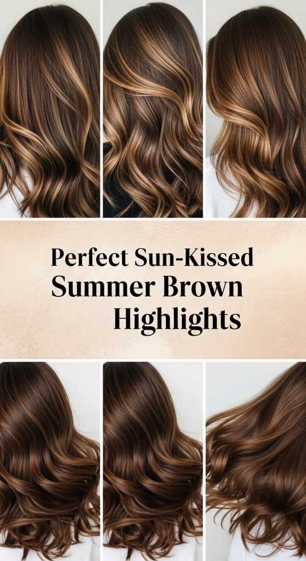 Perfect Sun Kissed Summer Brown Highlights 6a08ce6c5e825
