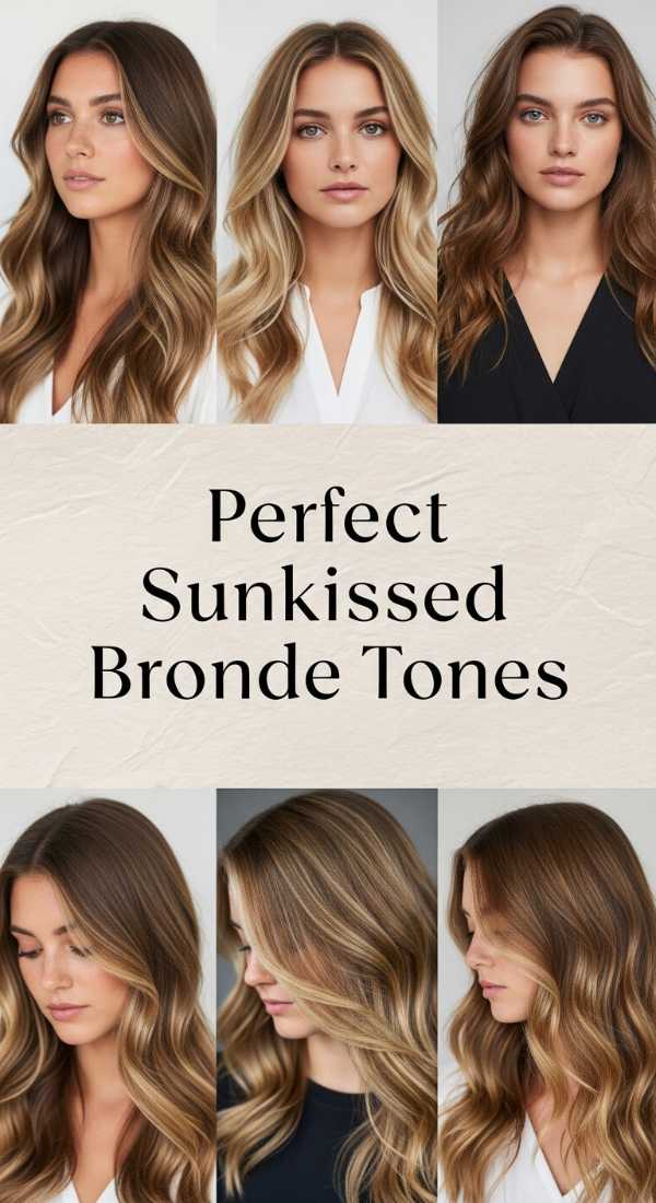 The Ultimate Guide to Chic & Sweat-Proof Summer Graduation Hair Perfect Sunkissed Bronde Tones 6a08d5f9677bc