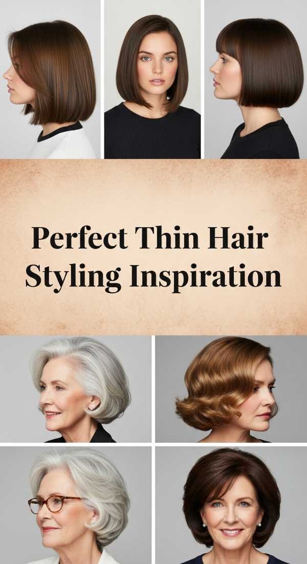 From Cyber-Chic to Retro-Revival: 2026’s Biggest Hair Trends Revealed Perfect Thin Hair Styling Inspiration 6a141deade1e8