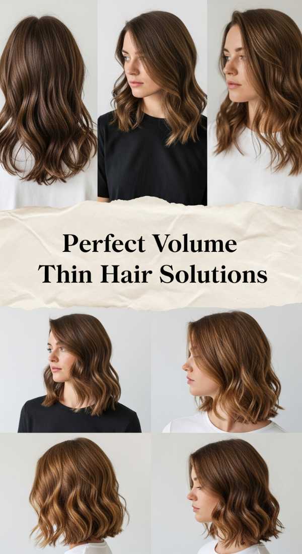 The 2026 Hair Edit: Luxury Styles and Couture Inspiration Perfect Volume Thin Hair Solutions 6a1423bd7f612