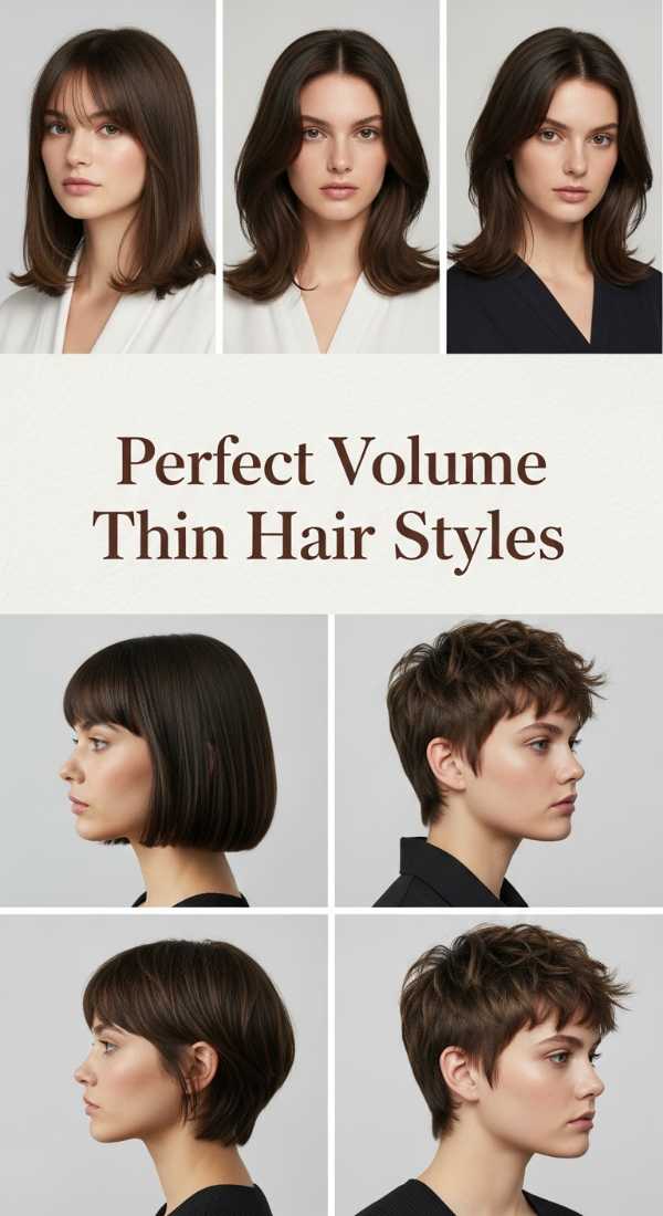 Perfect Volume Thin Hair Styles 6a142de7dd972