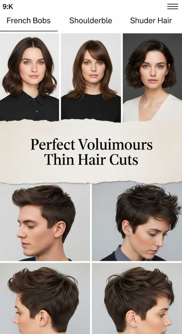 Perfect Voluminous Thin Hair Cuts 6a1423b59e478