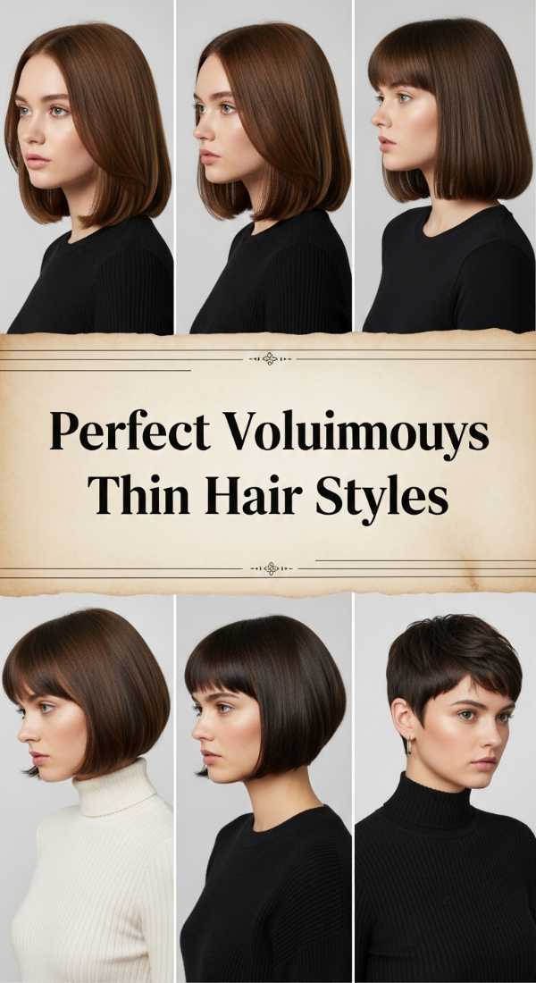 Perfect Voluminous Thin Hair Styles 6a142cac3cde8